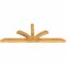 Ekena Millwork Richland Rough Sawn Timber Gable Bracket, Western Red Cedar, 84"W x 31"H x 4"D x 4"F, 9/12 Pitch GBW084X31X0404RIC00RWR - alternate 5